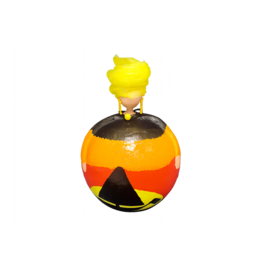 Dikke dame middel zomer