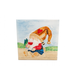 Schilderij kabouter - Albert