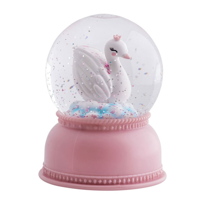 Limited Edition Snow Globe Zwaan