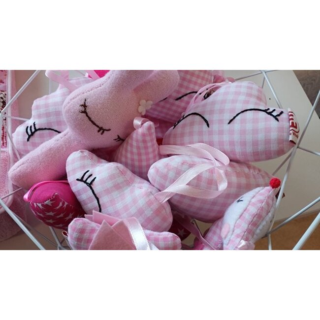 Petit Monkey Decoratiehanger Maan Roze van Fabsworld