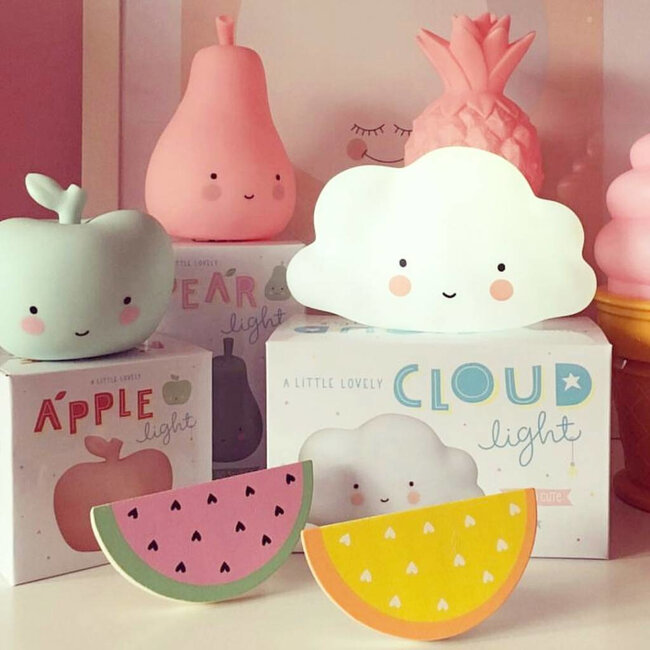 A Little Lovely Company Mini wolklamp Wit A Little Lovely Company