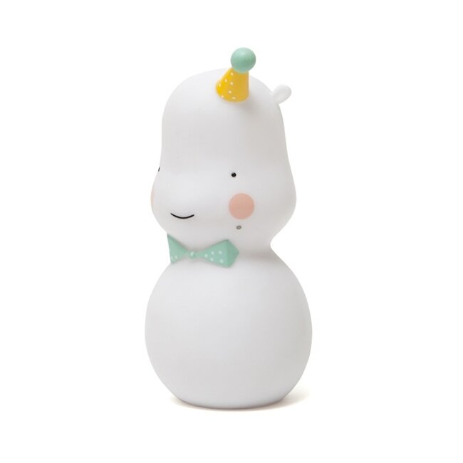 Eef Lillemor Hippo nachtlampje wit Eef Lillemor