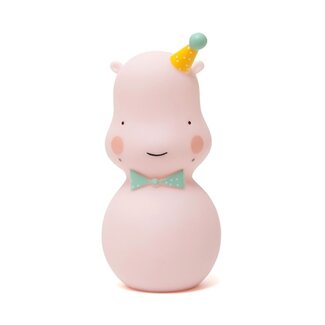 Eef Lillemor Kinderkamer Nachtlampje Pink Hippo