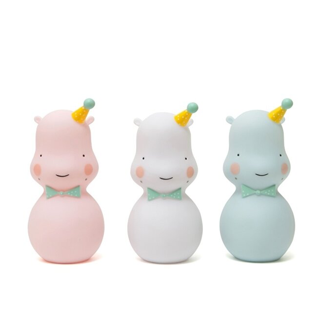 Eef Lillemor Hippo nachtlampje pink Eef Lillemor