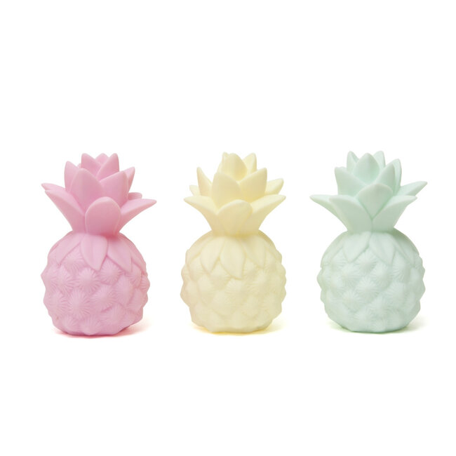 Petit Monkey Pineapple nachtlampje pink Petit Monkey