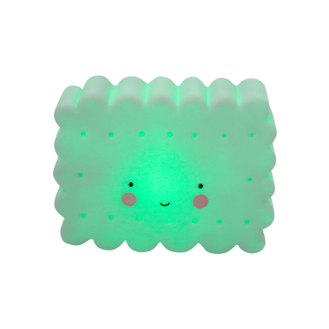 A Little Lovely Company Nachtlampje Mini Koekje-Mint A Little Lovely Company