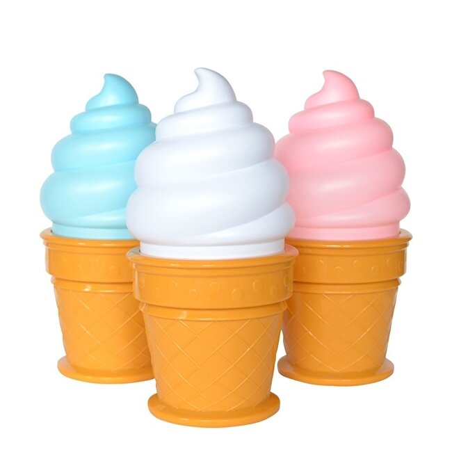 A Little Lovely Company  Ice Cream Lamp wit 25 cm A Little Lovely Company