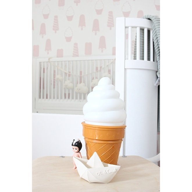 Ice Cream Lamp wit 25 cm Petit Monkey