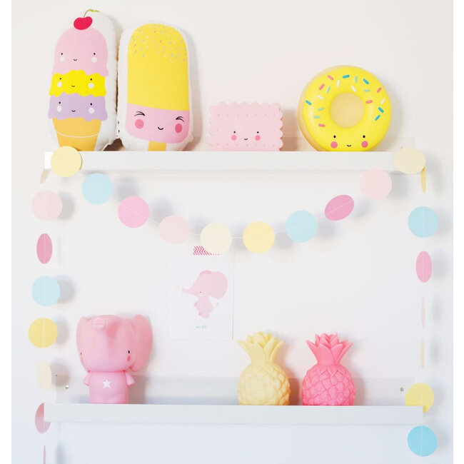 A Little Lovely Company Nachtlampje Kinderkamer Ananas Roze A Little Lovely Company