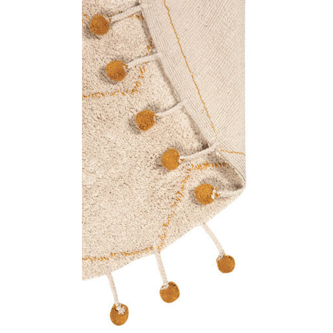 Nattiot Vloerkleed Kinderkamer Tanvi Naturel - Ochre