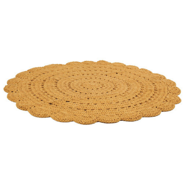 Nattiot Vloerkleed Kinderkamer Alma Okergeel Nattiot