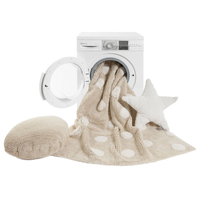 Lorena Canals Vloerkleed Kinderkamer Topos Bleu Lorena Canals