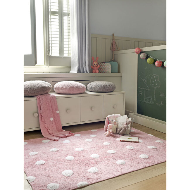 Lorena Canals Vloerkleed Kinderkamer Topos Pink Lorena Canals