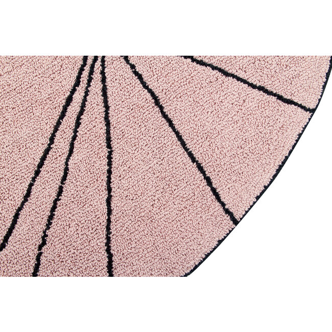 Lorena Canals Vloerkleed Kinderkamer rond Trace Nude Lorena Canals