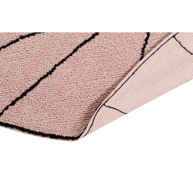 Lorena Canals Vloerkleed Kinderkamer rond Trace Nude Lorena Canals