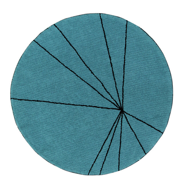 Lorena Canals Vloerkleed Kinderkamer rond Trace Petroleum Lorena Canals