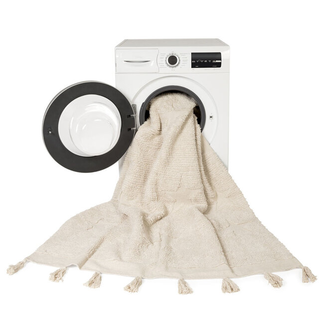 Lorena Canals Vloerkleed Kinderkamer Hippy Stars Natural Lorena Canals