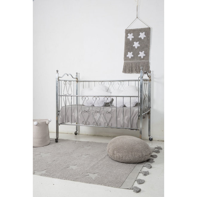 Vloerkleed Kinderkamer Hippy Stars Grey Lorena Canals