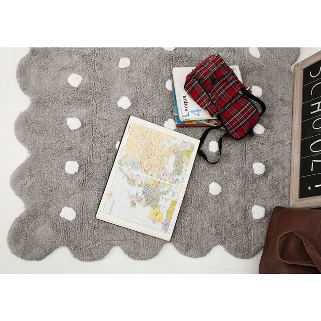 Lorena Canals Vloerkleed Kinderkamer Galleta Grey Lorena Canals