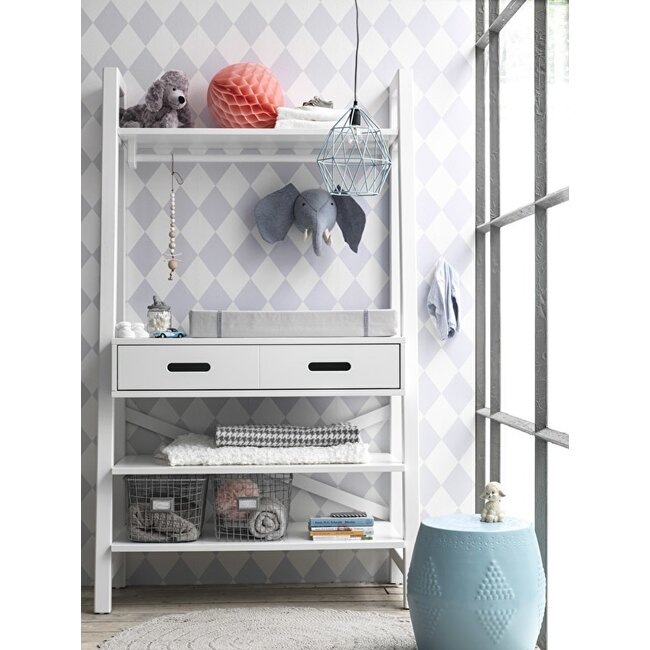 Kids Depot Kidsdepot Drum Metal Mint voor de Kinderkamer