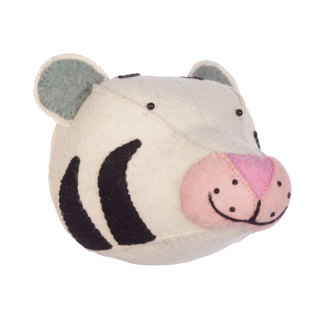 Kids Depot Dierenkop Kinderkamer White Tiger Kidsdepot