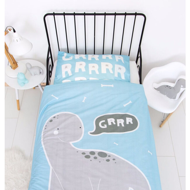 A Little Lovely Company Kinder Dekbedovertrek Brontosaurus A Little Lovely Company