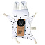 Wee Gallery Cuddle Bunny Stars Wee Gallery