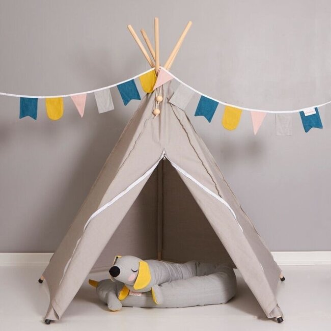 Roommate Hippie Tipi Tent / Speeltent Stone van Roommate