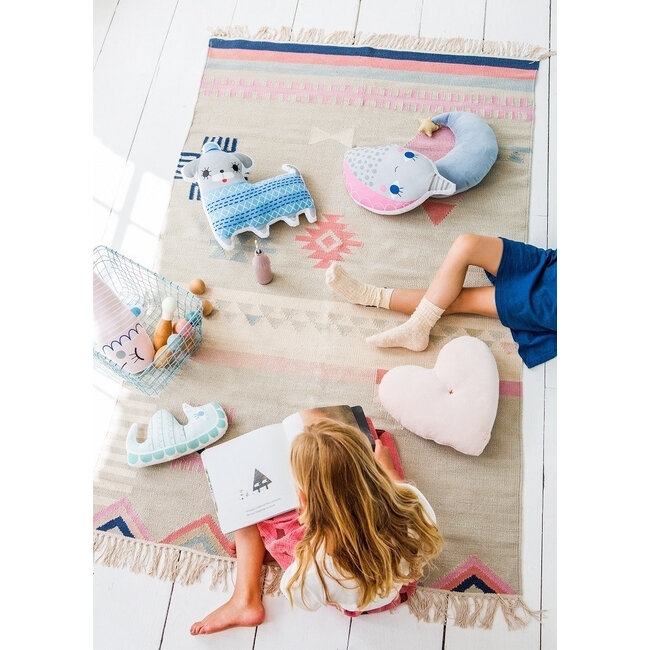 Petit Monkey Knuffel Kussen Seahorse 40 cm Petit Monkey