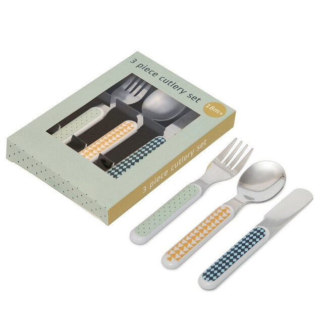 Petit Monkey Cutlery Set Mouse Drops Pebble Petit Monkey
