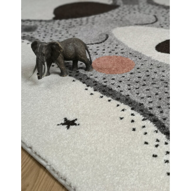 Nattiot Vloerkleed Kinderkamer Beer Nino Nattiot