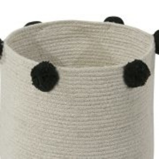 Lorena Canals Opbergmand Kinderkamer Bubbly Black Lorena Canals