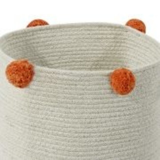 Lorena Canals Opbergmand Kinderkamer Bubbly Terracotta Lorena Canals