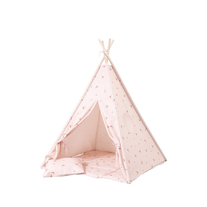 Tipi Tent / Speeltent Kinderkamer Misty Rose Wigiwama