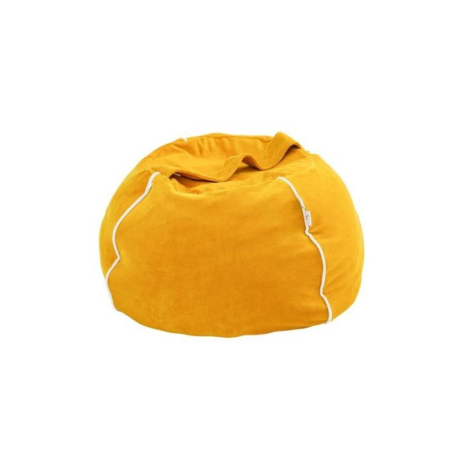 Beanbag Kinderkamer Bubble Velvet Mustard Wigiwama