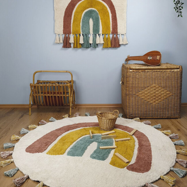 Vloerkleed Kinderkamer Rainbow Nattiot