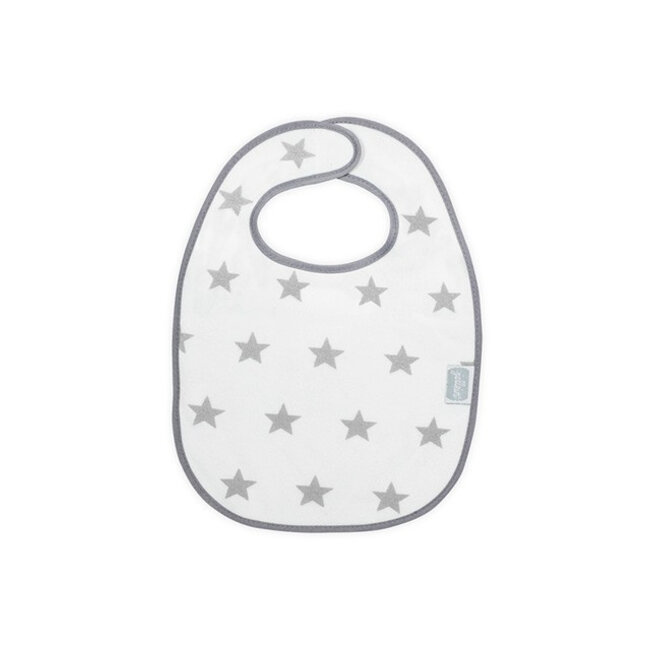 Jollein Slab badstof Little star grey (3pak) Jollein