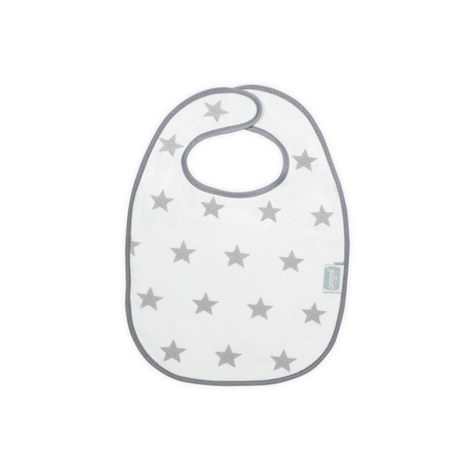 Slab badstof Little star grey (3pak) Jollein