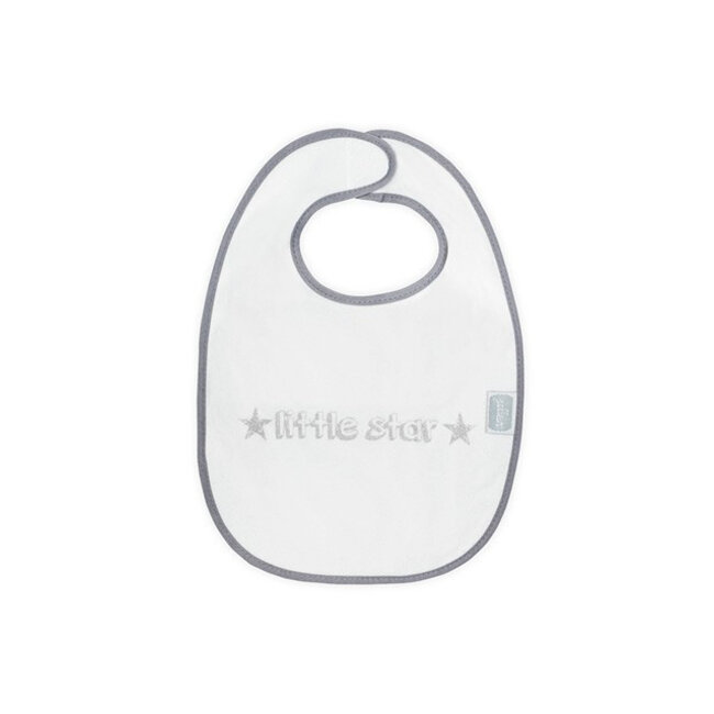 Jollein Slab badstof Little star grey (3pak) Jollein