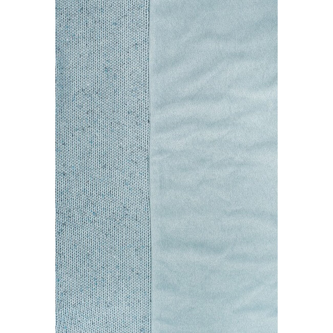 Waskussenhoes Confetti Knit Stone Green Jollein