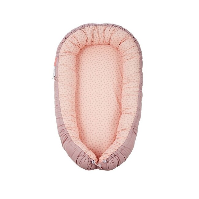 DoneByDeer Babynestje Happy Dots 73 cm roze Done by Deer