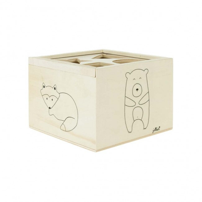 Jollein Vormenstoof Hout Forest Friends Jollein