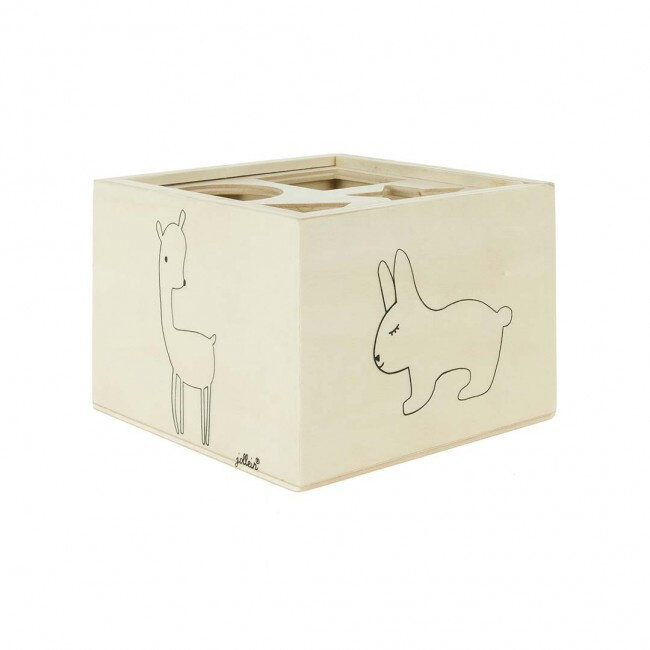 Jollein Vormenstoof Hout Forest Friends Jollein