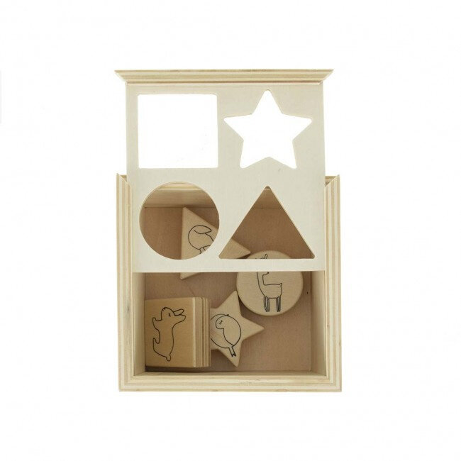 Jollein Vormenstoof Hout Forest Friends Jollein