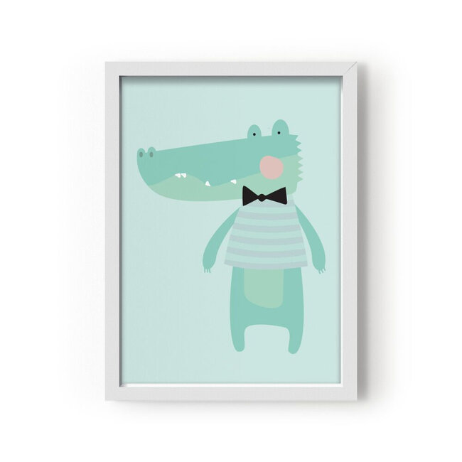 Eef Lillemor Poster Kinderkamer Kroko