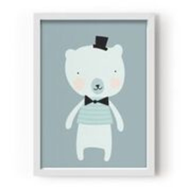 Eef Lillemor Poster Dandy Mister Polar Bear Eef Lillemor