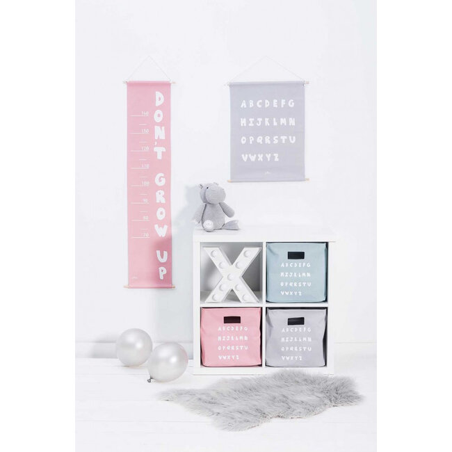 Jollein Groeimeter 70-140 cm ABC Blush Pink Jollein