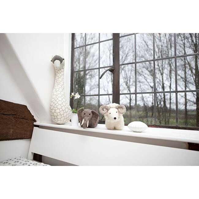 Fiona Walker Dierenkop Zwaan met print van Fiona Walker