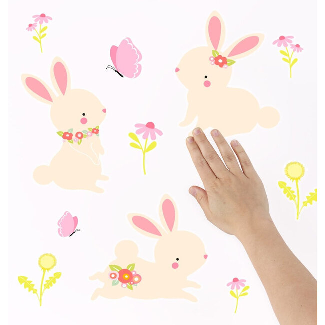 A Little Lovely Company Muurstickers Kinderkamer Konijntje A Little Lovely Company