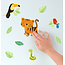 A Little Lovely Company Muurstickers Kinderkamer Jungle tijger A Little Lovely Company